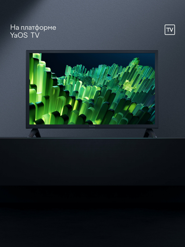 24� ��������� Tuvio HD-ready DLED �� ��������� YaOS, TD24HBSV1, ������ 