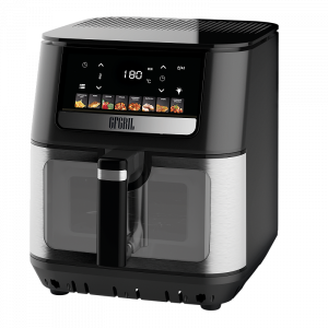 Аэрогриль GFGRIL GFA-9200, 9,1 л, 2 ТЭНа, цветной дисплей