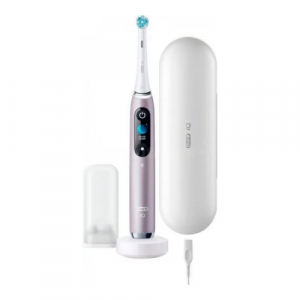 ������������� ������ ����� Oral-B iO 9 Rose Quartz, ��������� ���������, � ��������, ��-����������,  