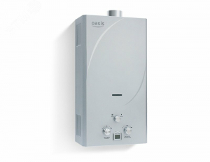 Газовая колонка с турбиной / водонагреватель газовый проточный для воды Oasis 24 S/TUR