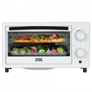 Многофункциональная мини-печь GFGRIL GFO-09W, 9л, 1000 Вт, темп. до 250°С, таймер на60 мин,