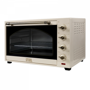 Многофункциональная мини-печь GFGRIL GFO-92-beige, 60л, 2000 Вт, вертел, конвекция
