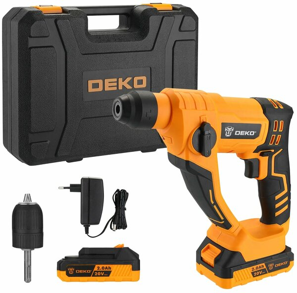 ���������� DEKO DKCH20, SDS Plus, 2 ������ ������, �������� 20�