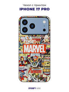 ����������� ����� STICKIFY CASE �� iPhone 17 Pro, ������, � ������� ������. 