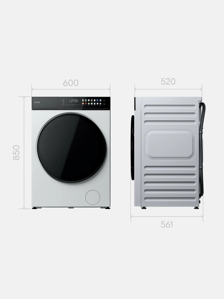 ���������� ������ � ����������� ������� � ������ �������� Tuvio Prime WFF16PW41, �������� �� 10,5 �� 