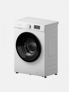 Стиральная машина узкая Tuvio WFS64MW61, инверторный мотор, 14 прогр., функция стирки с паром, 6 к